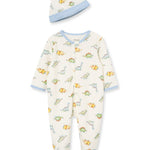 Dinomite Footed One-Piece and Hat 11373