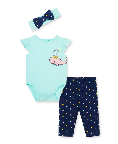 Whale Bodysuit & Pant Set 11643