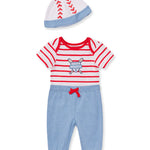 Baseball Bodysuit & Pant Set 812904