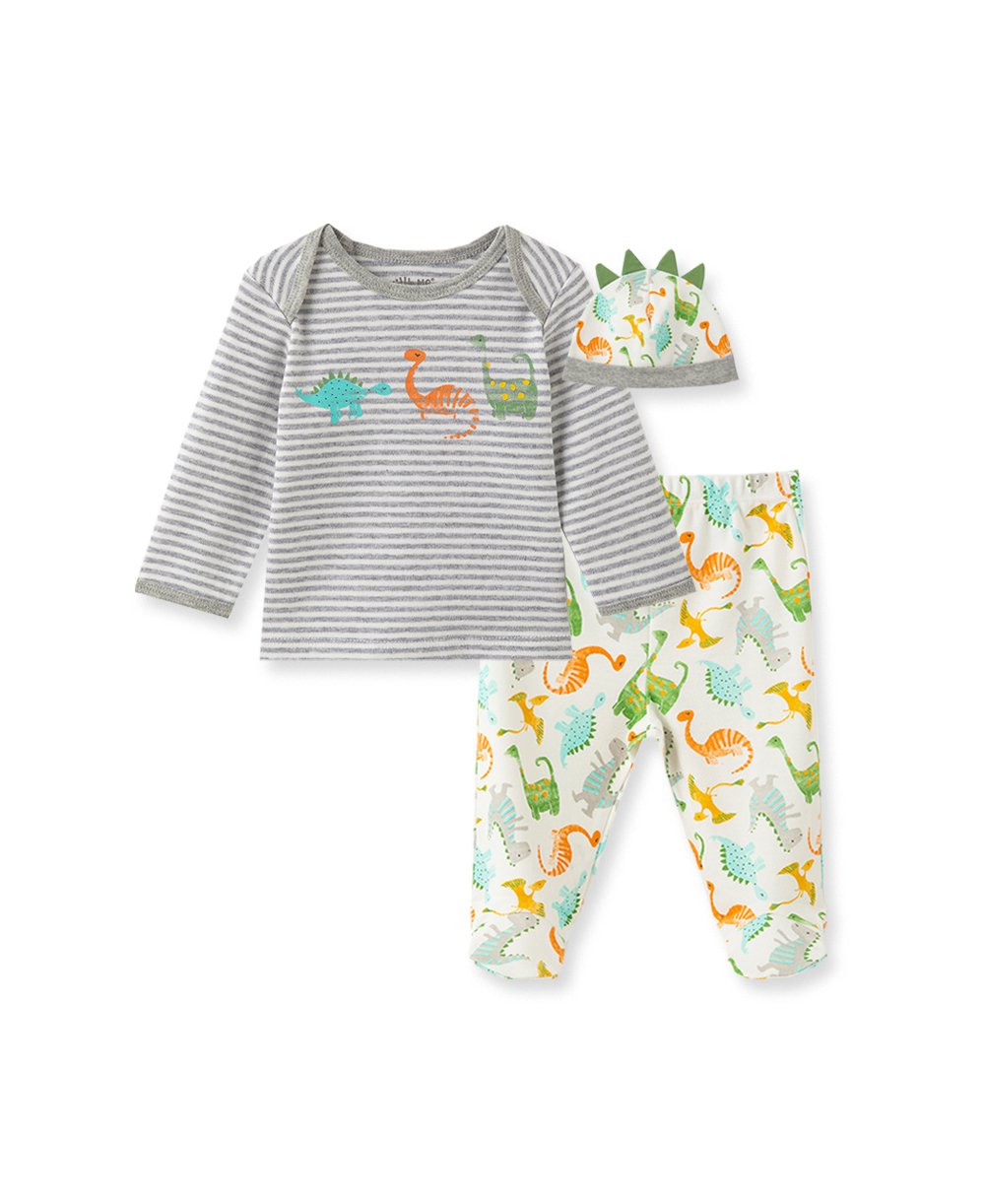 Dino Fun Footed Pant Set 11153