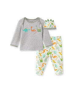 Dino Fun Footed Pant Set 11153