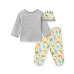 Dino Fun Footed Pant Set 11153