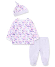 Watercolors Footed Pant Set 12177