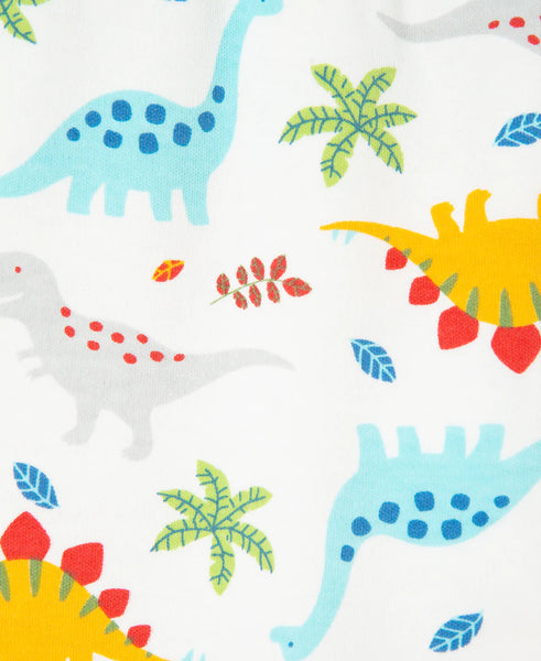 LITTEL ME Dino Pals Footed Pant Set  12182