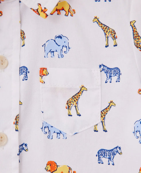 Safari Woven Pant Set 12964