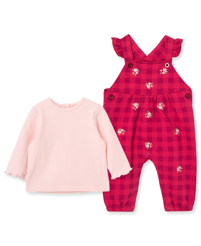 Floral Posy Infant Overall Set 12316
