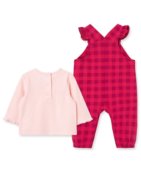 Floral Posy Infant Overall Set 12316