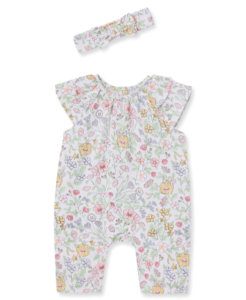Wildflower Jumpsuit & Headband 12926