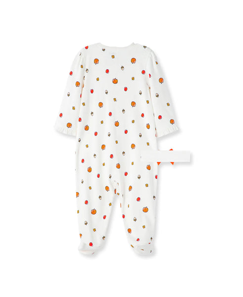 Harvest Footed One-Piece and Hat 12332
