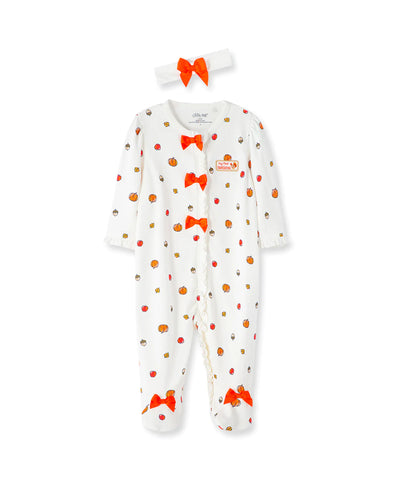 Harvest Footed One-Piece and Hat 12332