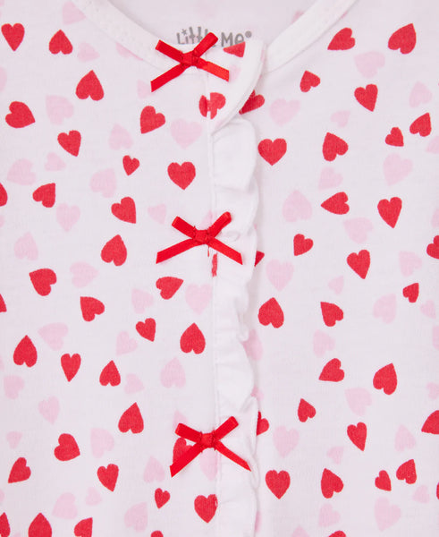 Valentine Footie & Headband 12981