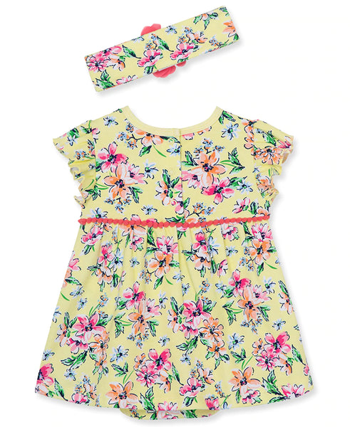 Floral Bodysuit Dress 11698