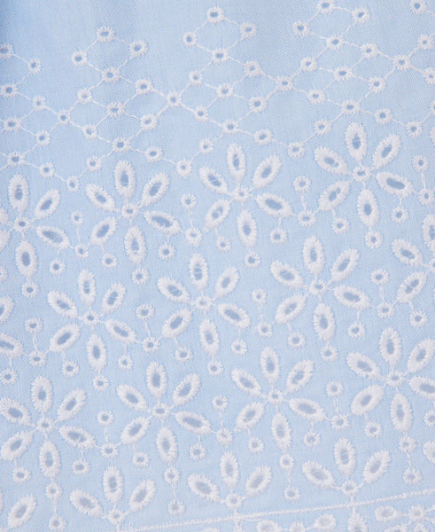 Chambray Eyelet Infant Woven Tunic Set 12954