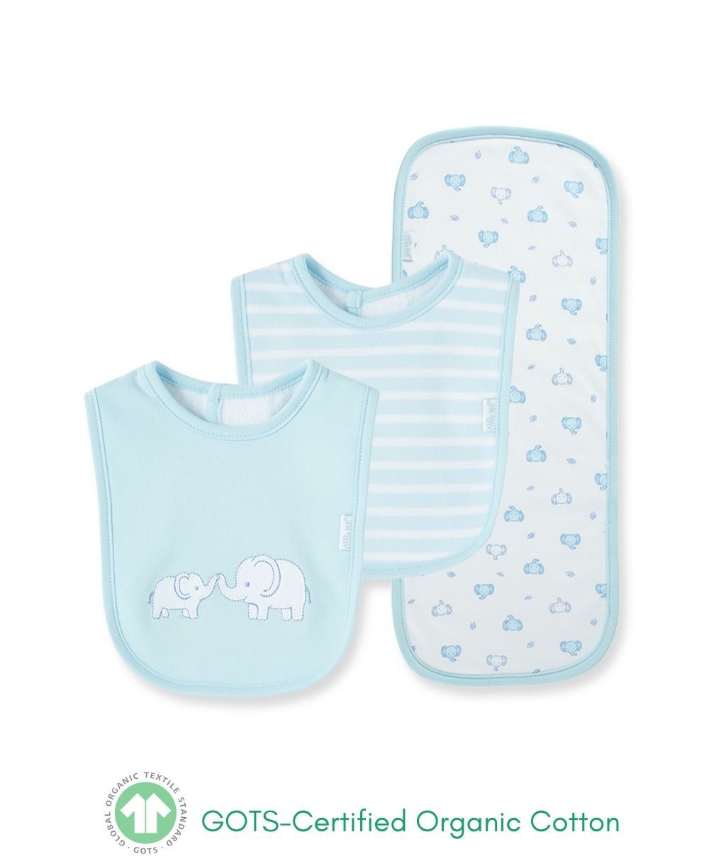 Elephant Park Bibs & Burp Set 410319