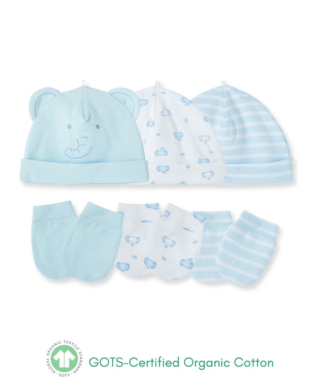 Elephant Park Hats & Mittens (6-Piece Set) 410322