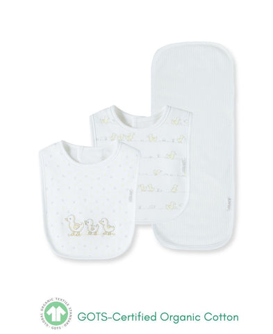 Duck Pond Bibs & Burp Set 410343