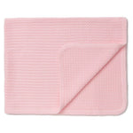 Pink Cable Knit Receiving Blanket 701726