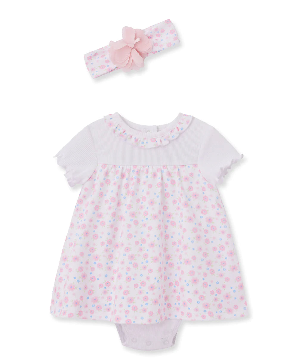 Butterfly Dreams Floral Popover & Headband 12936