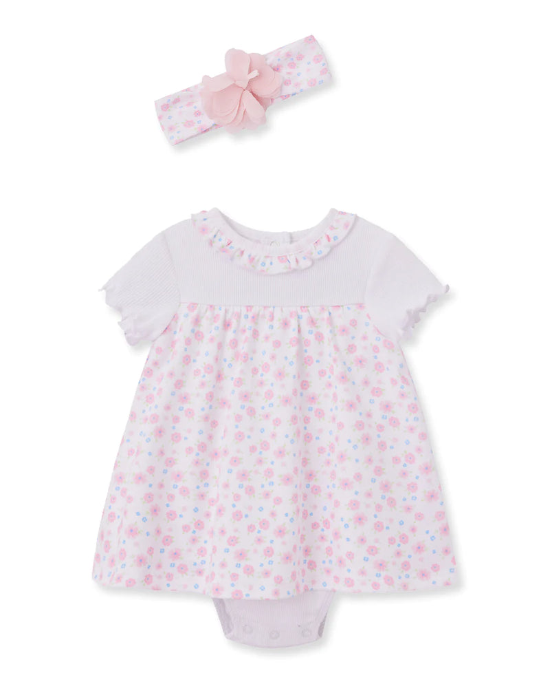 Butterfly Dreams Floral Popover & Headband 12936