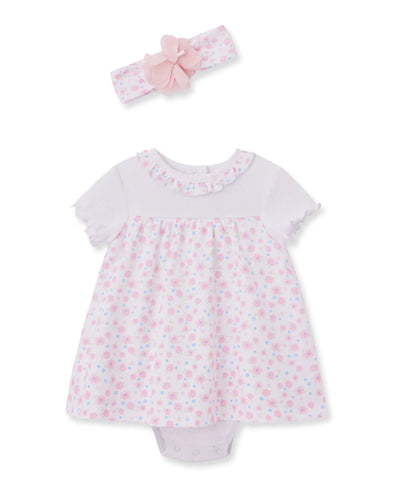 Butterfly Dreams Floral Popover & Headband 12936
