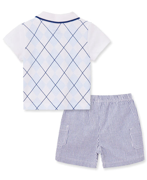 Putting Puppies Polo Short Set 12951