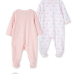 Elephant Garden Footed One-Piece (2-Pack) 10323
