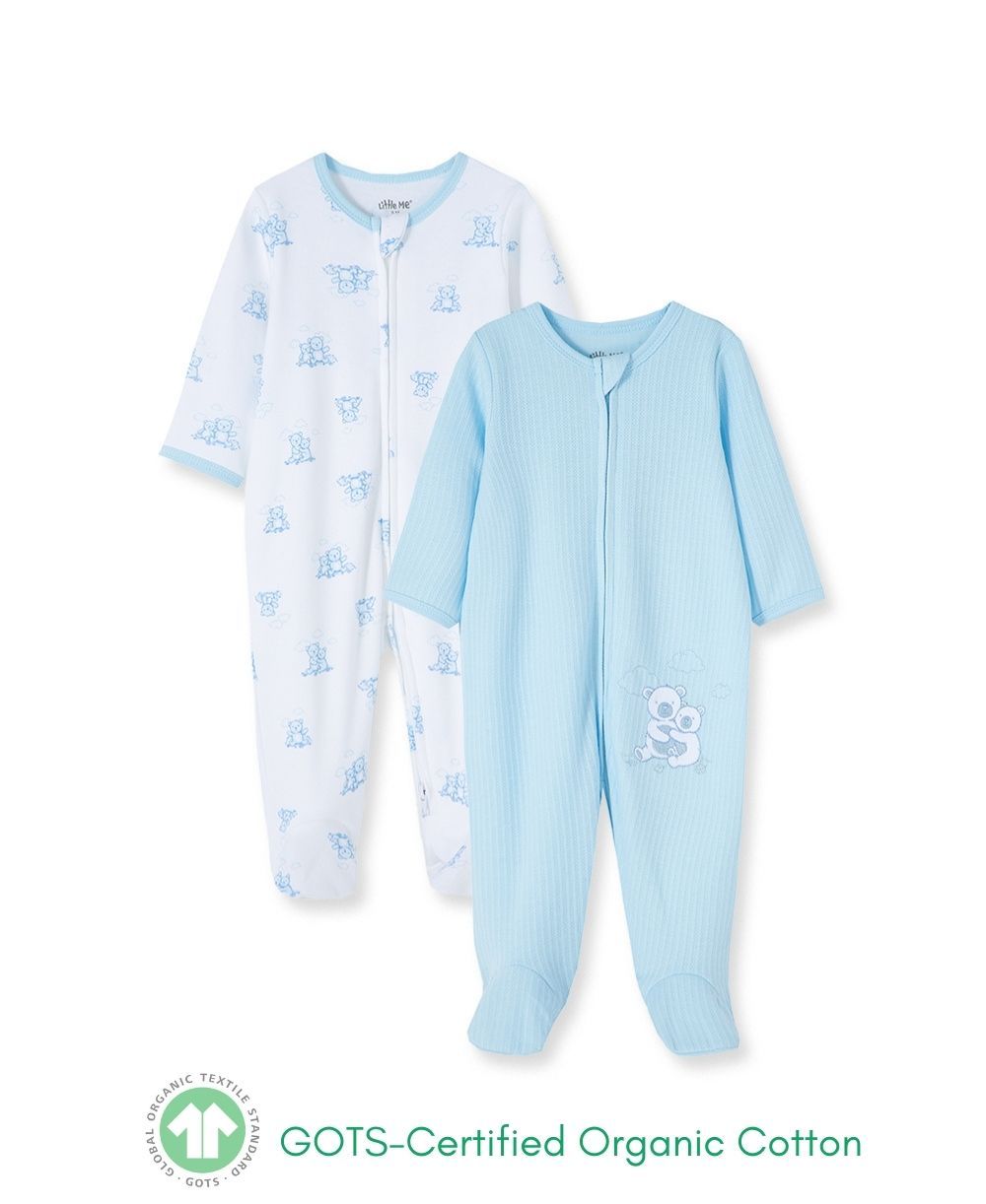 Dreamy Bears Footed One-Piece (2-Pack) 10850