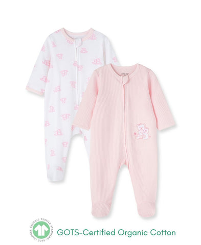 Wispy Bears Footed One-Piece (2-Pack) 10866