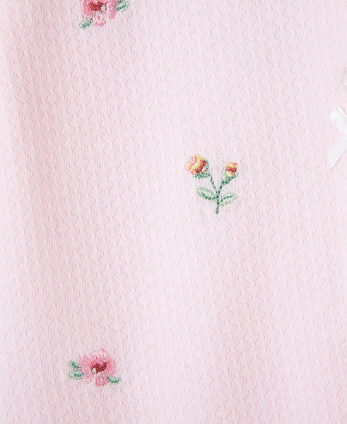 Wildflower Footed On-Piece & Hat 10969