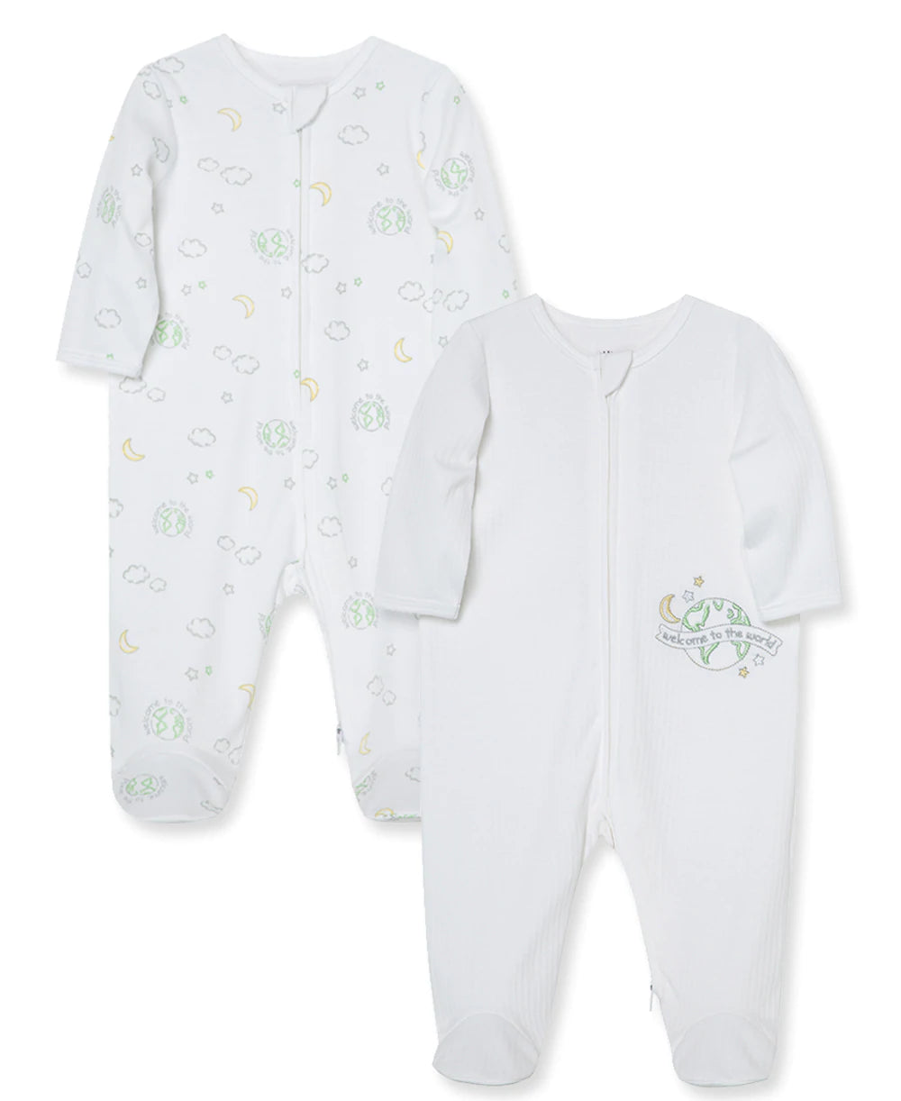 Gentile World 2-Pack Footies 11464