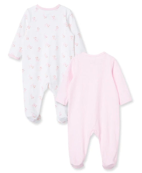 Fluffy Love Footed One-Piece (2-Pack) 11988