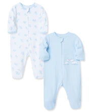 Fluffy Fun Footed One-Piece (2-Pack) 12005