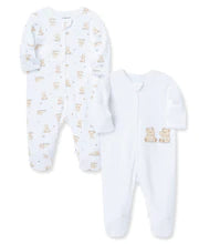 Fluffy Bears Footed One-Piece (2-Pack) 12022