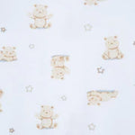 بدلة نوم بغطاء قدمين بطبعة Fluffy Bears (عبوتان) 12022