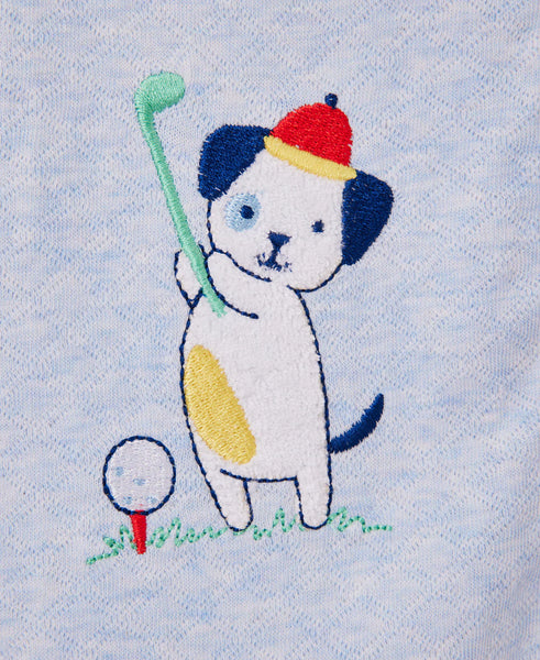 Putting Puppies Zip Footie and Hat 12941