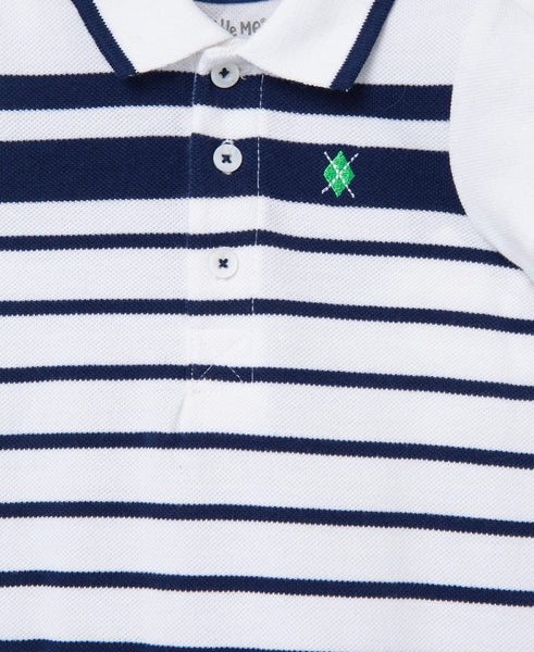Golf Classic Striped Romper 11842