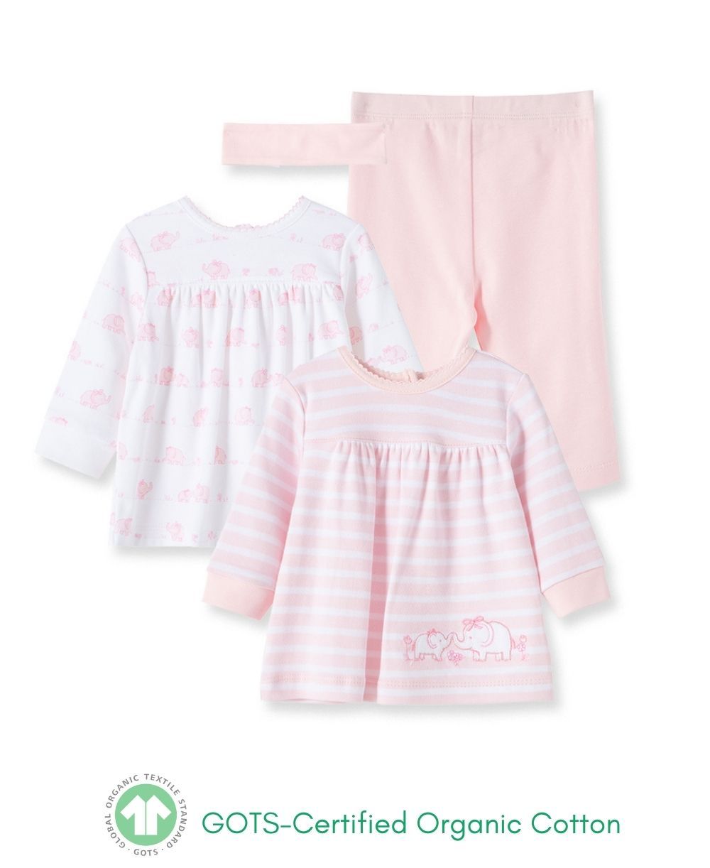 Elephant Garden Tunic Set (3-Pack) 10327