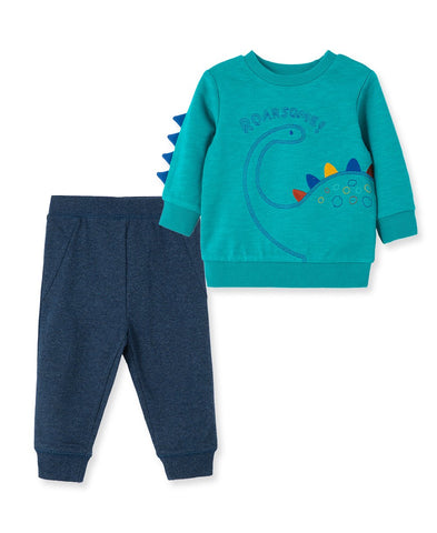 Dino 2-Piece Toddler Sweatshirt Set 11064