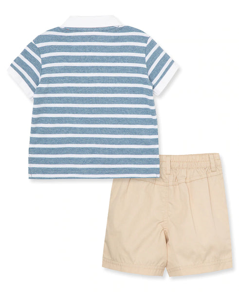 Baseball Polo Short Set 11797