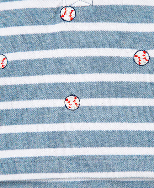 Baseball Polo Short Set 11797