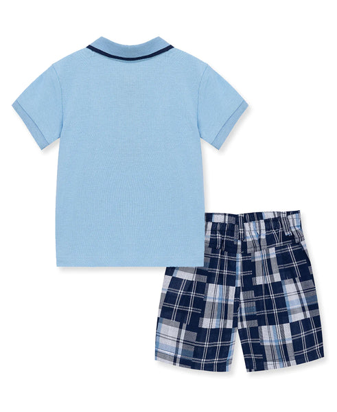 Puppy Polo Toddler Short Set 13148