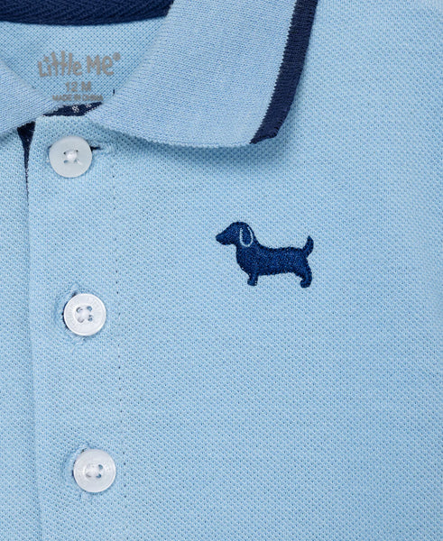 Puppy Polo Toddler Short Set 13148