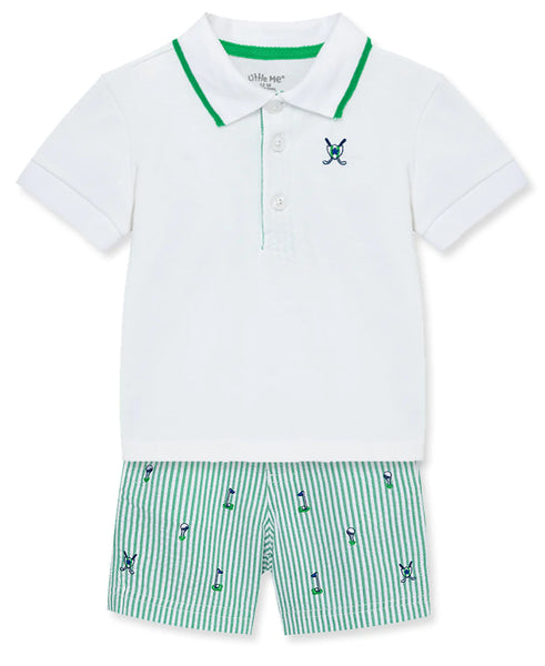 Golf Polo Toddler Short Set 13149