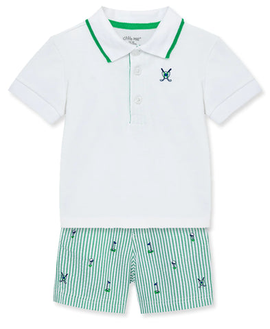 Golf Polo Toddler Short Set 13149
