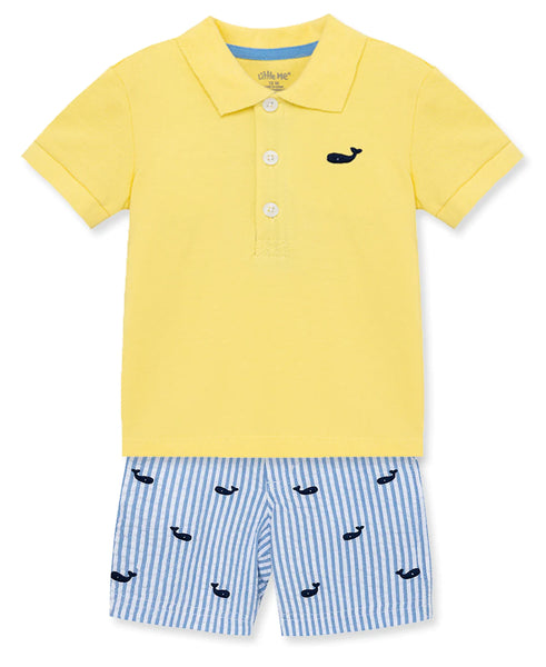 Whale Polo Toddler Short Set 13263