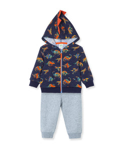 Dino 2-Piece Toddler Hoodie Set 11271