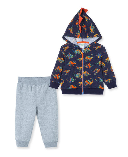 Dino 2-Piece Toddler Hoodie Set 11271
