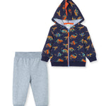 Dino 2-Piece Toddler Hoodie Set 11271