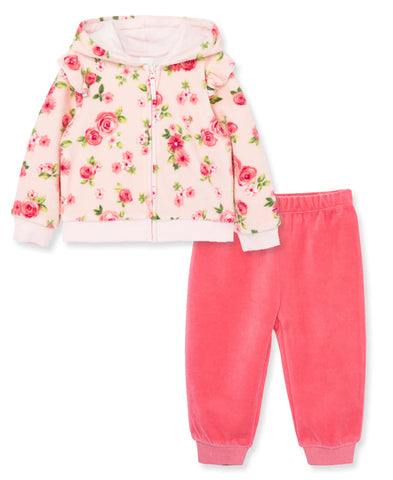Rose 2-Piece Toddler Hoodie Set 22- 12421