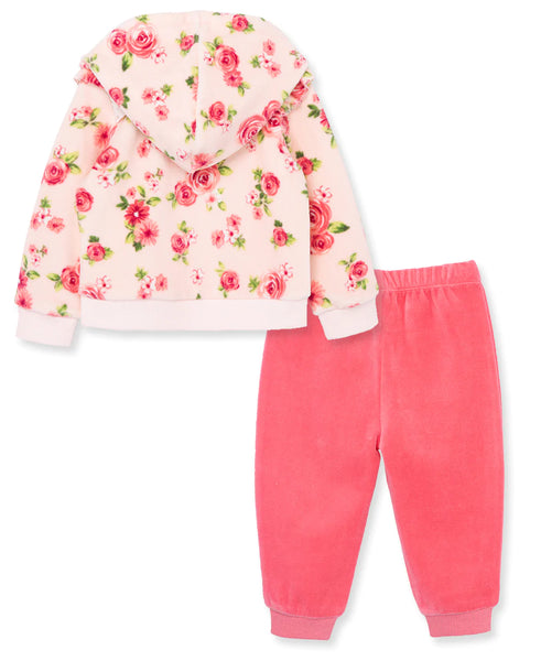 Rose 2-Piece Toddler Hoodie Set 22- 12421